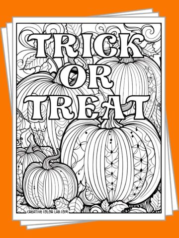 Free pumpkin coloring sheets to print and color.